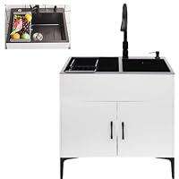 Amazon.co.jp: Deerou流し台 ガーデンシンク 大容量自立型シンク 洗面